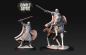 Preview: West Human King mtd and foot